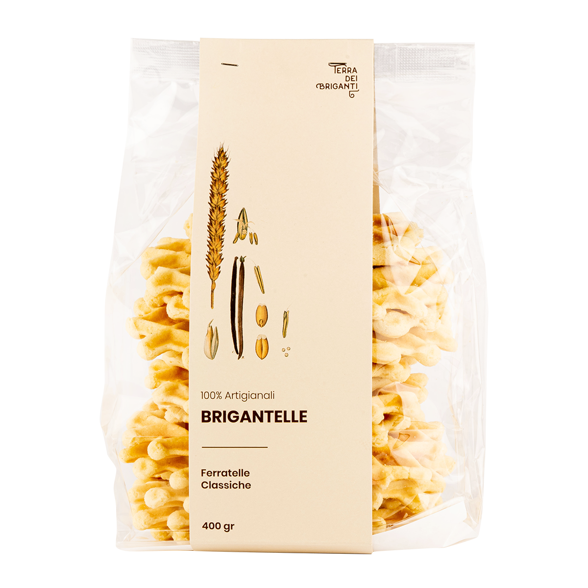 Brigantelle - Ferratelle classiche 250g - Terra dei Briganti