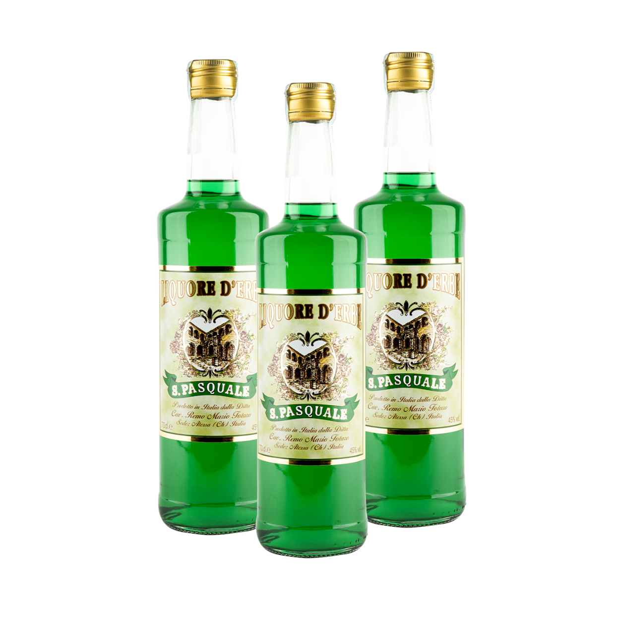 Box Liquore artigianale alle erbe - San Pasquale
