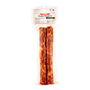 Salsiccia rossa punta di coltello (dolce) - Salumificio La Genuina