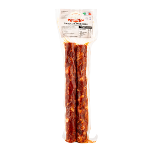 Salsiccia rossa punta di coltello (piccante) - Salumificio La Genuina